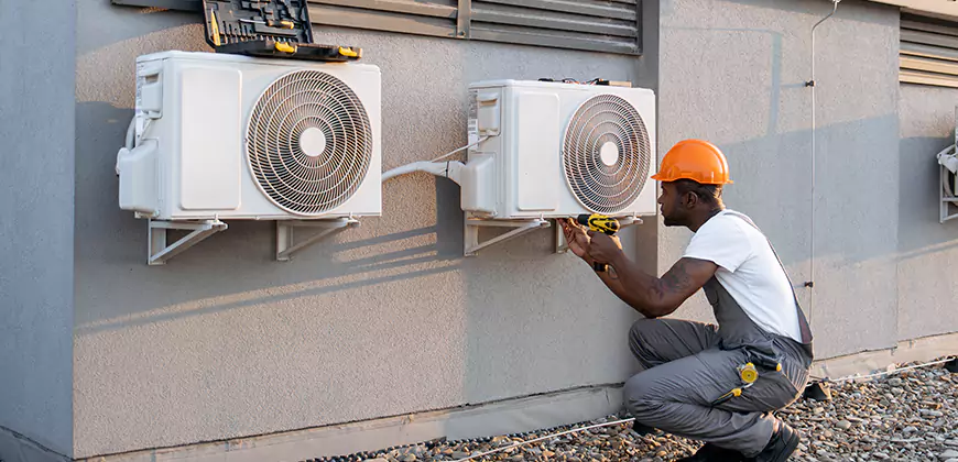 Central AC Outdoor Unit Cleaning in Aliso Viejo