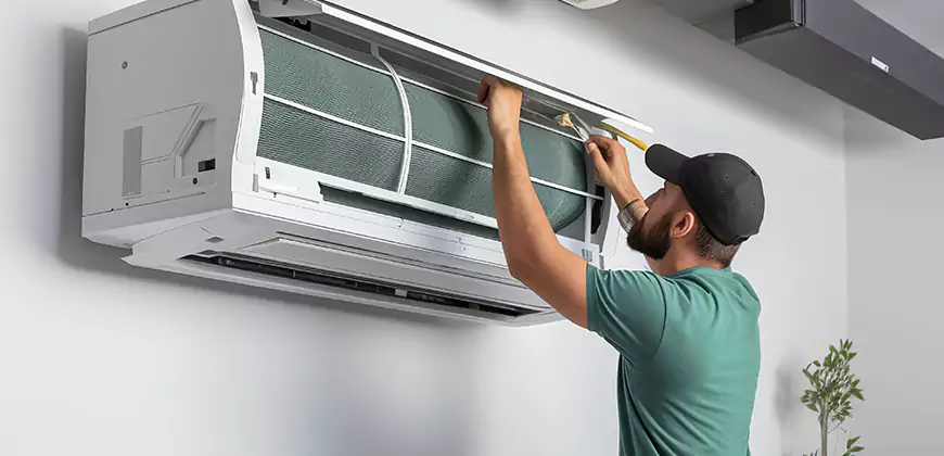 Bathroom and Small Space Ductless Installation in Aliso Viejo