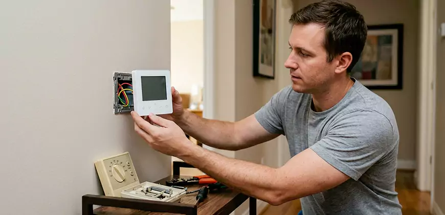 Heat Pump Thermostat Configuration in Aliso Viejo
